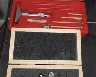 (2) PARTIAL MICOMETER SETS   