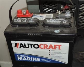 MARINE AUTOCRAFT BATTERY  GREAT CONDITION