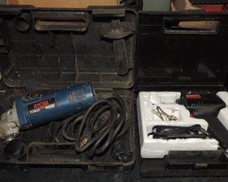 RYOBI ZIP AND HEAT GUN LOT