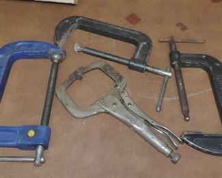 LOT OF CLAMPS