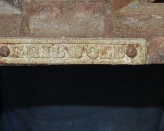 CLOSE UP OF GRISWOLD