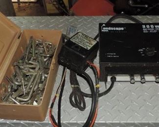 300 WATT GARDEN LIGHT SET UP