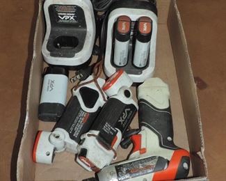 BATTERY VPX DRILL AND FLASH LIGHTS