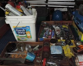 WIRE,  RINGS, CAAULKING AND MORE