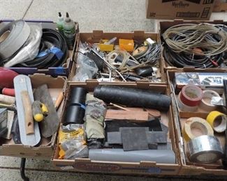 HUGE LOT OF MISC. SHOP SUPPLIES