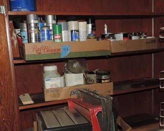 SELLING ALL PAINT IN CABINET