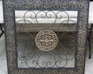 LARGE METAL WALL HANGING