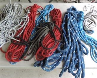 BOATING ROPE LOT
