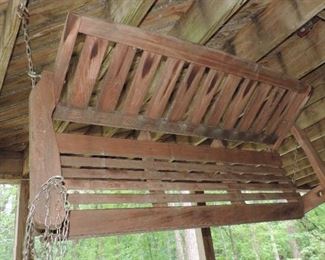 CEDAR PORCH SWING
