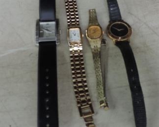 (4) LADIES WATCHES