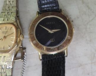 CLOSE UP OG GUCCI WATCH