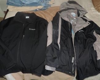 (2) COLUMBIA JACKETS