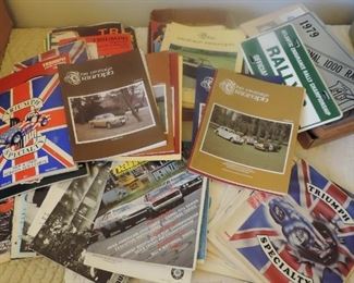 TRIUMPH BOOK LOT