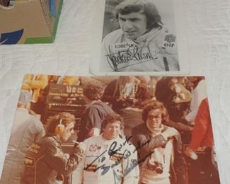 SIGNED MARIO ANDRETI  PHOTO