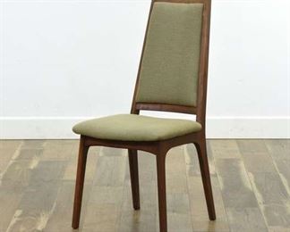 Mid Century Modern Walnut Accent Chair