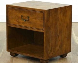 Henredon Artefacts Campaign Style Nightstand