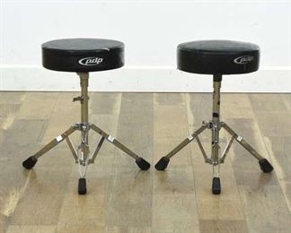 Pair Pdp Drum Throne Stools