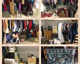 Vera Bradley purse, handbags, microwave-SOLD, clothing (many plus size)