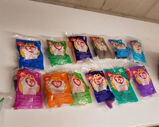 McDonalds toys-Ty beanie babies 