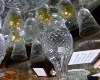 Assortment of Waterford crystal, offered at 1/4 of retail prices