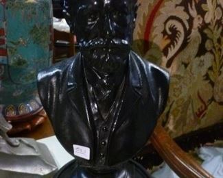 Russian patinated metal bust of Russian music compose Tchaikovsky, now offered at less than half price @ $60