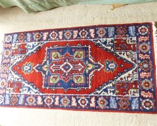 Small central medallion rug offered at $40