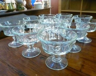 British tavern "coupes" for ice cream or other @ $6 each.