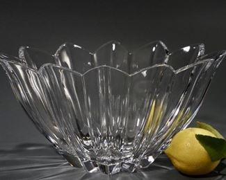 Lot 57 Vintage German Crystal Bowl Vase