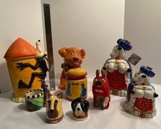 Cookie Jars and Salt and Pepper Shaker