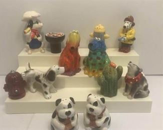 Salt and Pepper Shaker Characters