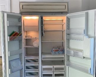 Interior of Freezer/Refridgerator - (Freeze Pops included! ;)