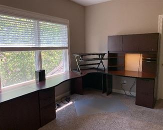 5 piece office suite - well loved but in good condition, normal wear and tear. $400