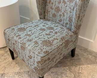 Armless slipper chair....24"Wx24"Dx32"H......chair is in excellent condition...$80.