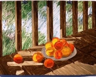 Marcia Scanlon,  MS93,  Untitled (fruit),  1989,  22.0 x 30.0 " 