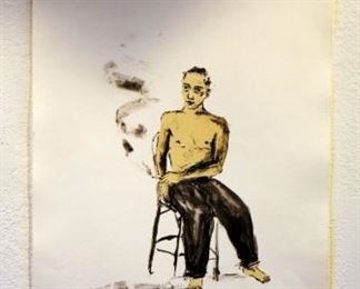 Nicolas Africano, AF196-199-200-201-202, (5 objects) Forgiving (from Lilacs and Smoke)1990 19.25 x 16.0 " 
