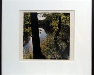 Steven Foster,  IMG_1439, 18 - River Series, The
River #9 , 1989, 10.0 x 10.0 ", Ektacolor print