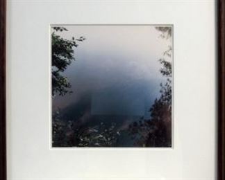 Steven Foster,IMG_1419,  44 - River Series
(FS56) , 1988-89 10.0 x 10.0 " Ektacolor print