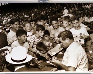 Irving Haberman, Haber17, Babe Ruth Signs
Autographs, 1930s,  11.0 x 14.0 "