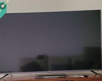 PRICE REDUCED for a quick sale. TCL 65inch TV with Roku voice control remote. It comes with the original box.