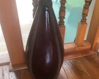 I kept insisting I needed to be carried to safety. Cool vase.