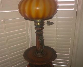 And YES, I know I made a heavy nod to Game-of-Thrones with the "root and stem" reference . . . antique bordello lamp