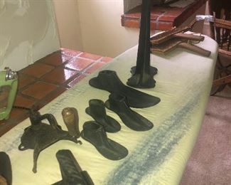 old iron shoe cobbler things