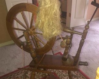 Sleeping beauty spinning wheel