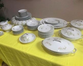 For a brief nanosecond I considered trying to flirt my way to a reduced fee, but the market's pretty bleak for craggy old sea urchins like me. Nice china set.