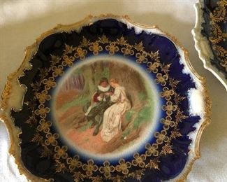 Antique 19th century Clarus Ware plate $65
