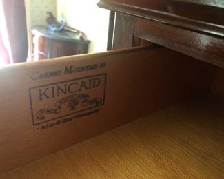 Kincaid cherry wood furniture