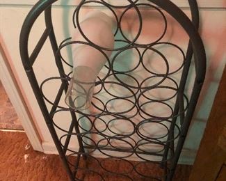 NOT REALLY! I don't have a goiter and if I did I would never make you suffer through my suffering of it. This wine rack is still available