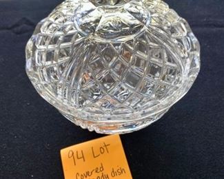 Lot 94.   $10. Covered Candy Dish