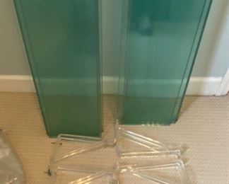 Lot 129. Shown are the plexiglass holders