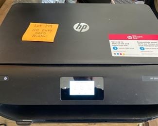 Lot 149.  $45.  HP Envy 5055 All-in-one Printer. Clutch for that work from home new normal!  